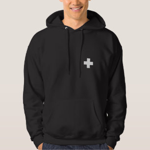 Patrol - White Cross Hoodie (met "Patrol")