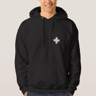 Patrol - White Cross Hoodie (met "Patrol")
