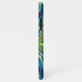 Patrón abstracto de ondas de Agua iPhone Hoesje (Linkerkant)