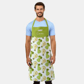 Patrón combinado de peras abiertas y enteras schort (Gedragen)