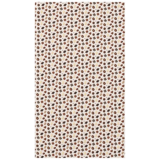 Patrón de caramelos de chocolate tafelkleed (Voorkant)