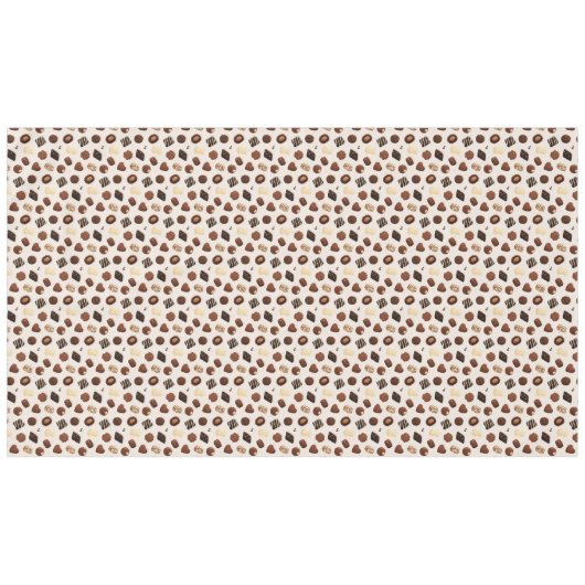 Patrón de caramelos de chocolate tafelkleed (Voorkant (Horizontaal))