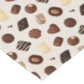 Patrón de caramelos de chocolate tafelkleed (Gekanteld)