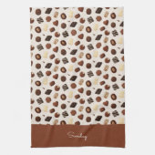 Patrón de caramelos de chocolate theedoek (Verticaal)