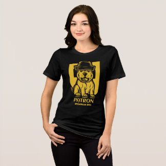 Patron de Oekraïense hond - Bold Graphic Women's Tri-Blend Shirt