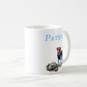 Patron de Oekraïense Pyrotechnicus Dog Koffiemok (Voorkant rechts)