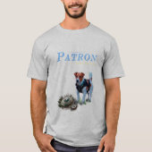 Patron de Oekraïense Pyrotechnicus Dog T-shirt (Voorkant)