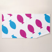 Patrón de peces de colores badhanddoek (Badhanddoek)