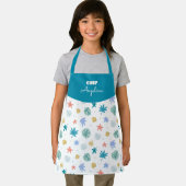 Patrón de verano con estrellas y hojas tropicales schort (Insitu)