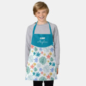 Patrón de verano con hojas tropicales schort (Gedragen)