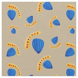 Patrón pintado a mano boho tono tierra stof