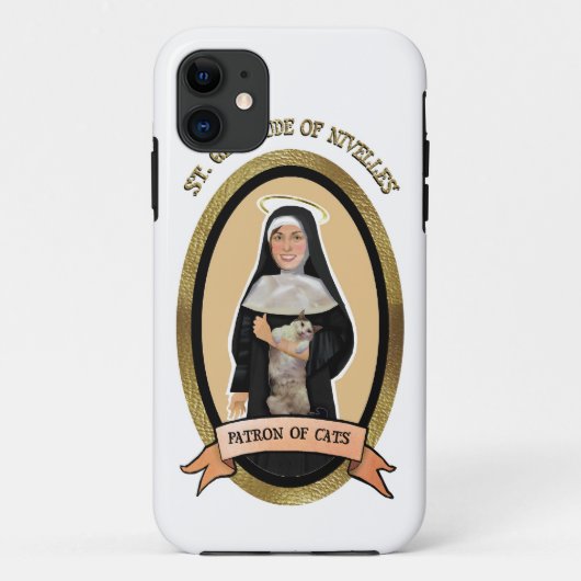Patron Saint-Cats-Iphone-zaak Case-Mate iPhone Case (Achterkant)
