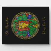 Patron Saint-Depressie en angst St-Dymfna Fotoplaat (Voorkant)