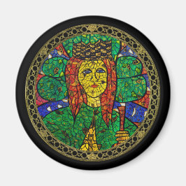 Patron Saint-Depressie en angst St-Dymfna Magneet