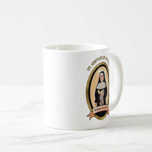 Patron Saint-of-Cats-Mok Koffiemok (Voorkant rechts)