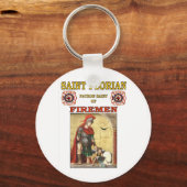 PATRON SAINT OF FIREMEN SLEUTELHANGER (Voorkant)