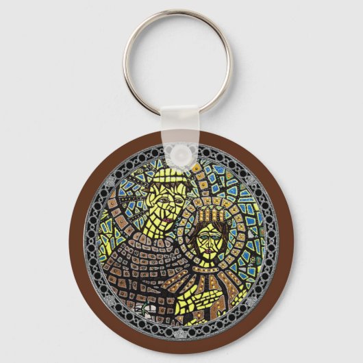 Patron Saint of Lost Items St. Anthony Sleutelhang Sleutelhanger (Voorkant)