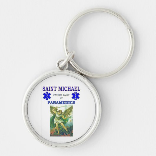 PATRON SAINT OF PARAMEDICS SLEUTELHANGER (Voorkant)
