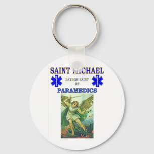 PATRON SAINT OF PARAMEDICS SLEUTELHANGER