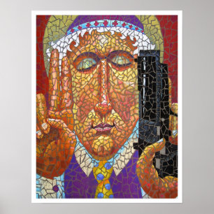 Patron Saint of Pistool Control Poster
