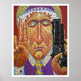 Patron Saint of Pistool Control Poster