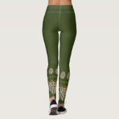 Patrón Tribal Étnico y Cultural | Boho Chic yoga Leggings (Achterkant)