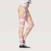 patronen bladeren leggings (Rechts)