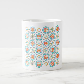 Patronen & Clipart Collectie | Naadloze Decoratiev Grote Koffiekop