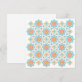 Patronen & Clipart Collectie | Naadloze Decoratiev Kaart (Voorkant / Achterkant)