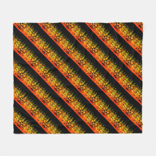 Patronen en grafische weergave van partijgeest fleece deken