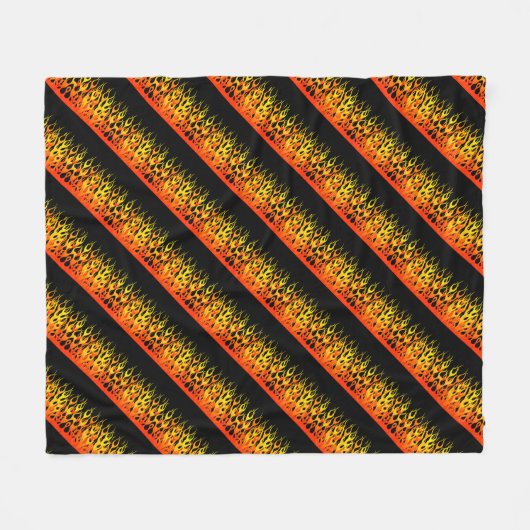 Patronen en grafische weergave van partijgeest fleece deken (Voorkant (Horizontaal))