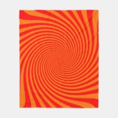 Patronen en grafische weergave van partijgeest fleece deken (Voorkant)