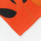 Patronen en grafische weergave van partijgeest fleece deken (Hoek)