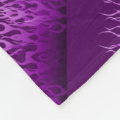 Patronen en grafische weergave van partijgeest fleece deken (Hoek)