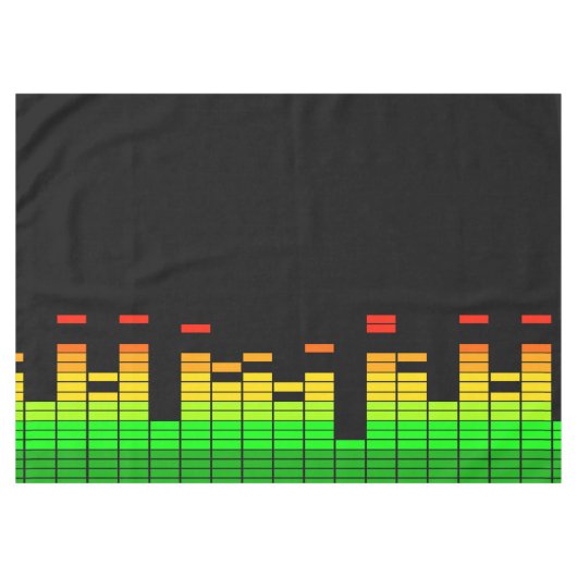 Patronen en grafische weergave van partijgeest tafelkleed (Voorkant (Horizontaal))