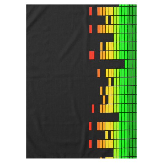 Patronen en grafische weergave van partijgeest tafelkleed (Voorkant)