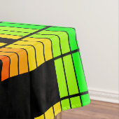 Patronen en grafische weergave van partijgeest tafelkleed (Voorbeeld)