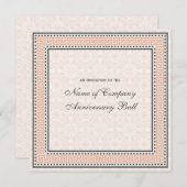 Patronen en grenzen 1 Bedrijfsklare Jubileum Kaart (Voorkant / Achterkant)