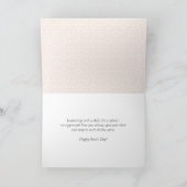 Patronen en grenzen 1 Happy Bss Day Card Bedankkaart (Binnen)