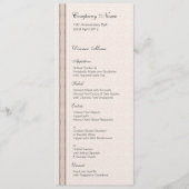 Patronen en grenzen 1 menu Dinner (Voorkant)