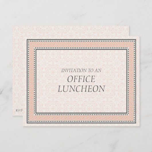 Patronen en grenzen 1 Uitnodiging tot uitzending v (Voorkant / Achterkant)