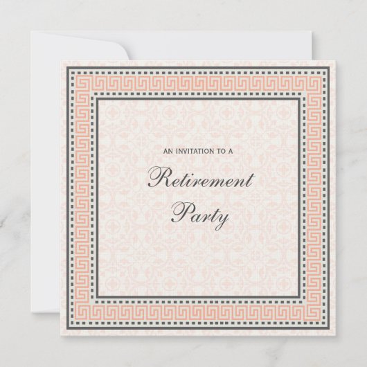 Patronen en grenzen 1 - Uitnodiging van de Pensioe (Voorkant)