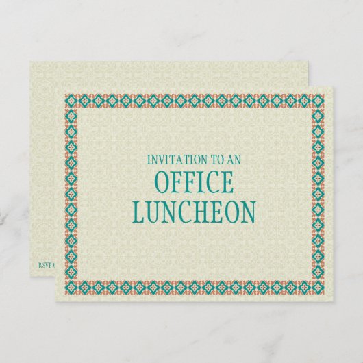 Patronen en grenzen 3 Uitnodiging tot uitzending v (Voorkant / Achterkant)