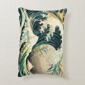 Patronen Geïnspireerd door het Zee Accent Kussen (Achterkant (Verticaal))