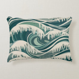 Patronen Geïnspireerd door het Zee Accent Kussen