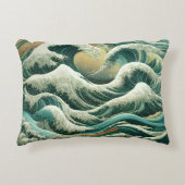 Patronen Geïnspireerd door het Zee Accent Kussen (Voorkant)