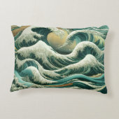 Patronen Geïnspireerd door het Zee Accent Kussen (Achterkant)