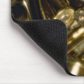 Patronen, gemengde magneten .44 en .357, in willek muismat (Hoek)