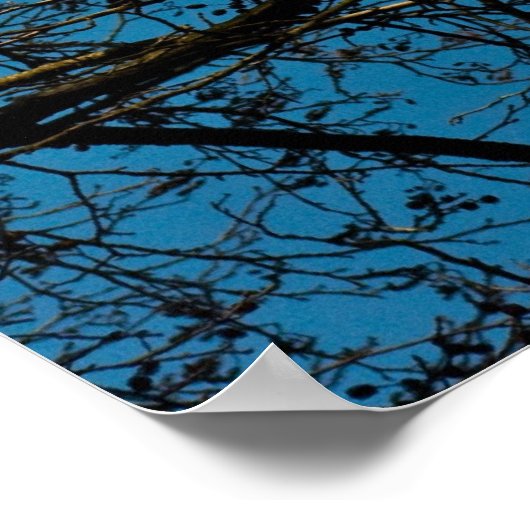 Patronen in de lucht poster (Hoek)