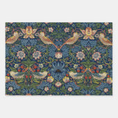 Patronen in een bloemenboom inpakpapier vel (Voorkant)